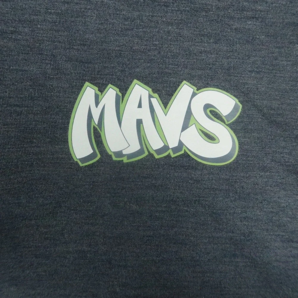 Dallas Mavericks Hoodie Mens Large Blue Legends Hawthorne‎ Tech Pullover 1/4 Zip - Picture 5 of 10